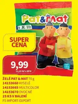 Kubík potraviny Želé pat & mat nabídka