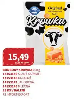 Kubík potraviny Bonbony krowka nabídka