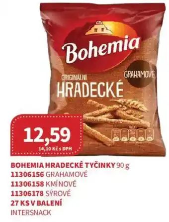 Kubík potraviny Bohemia hradecké tyčinky nabídka