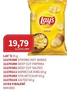 Kubík potraviny Lay's nabídka