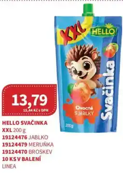 Kubík potraviny Hello svačinka XXL nabídka