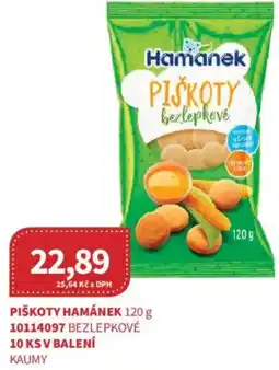Kubík potraviny Piškoty hamánek nabídka