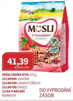 Kubík potraviny Müsli Bonavita nabídka