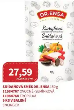 Kubík potraviny Snídaňová směs Dr.Ensa nabídka