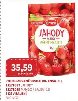 Kubík potraviny Lyofilizované ovoce dr. ensa nabídka