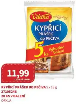 Kubík potraviny Kypřicí prášek do pečiva nabídka
