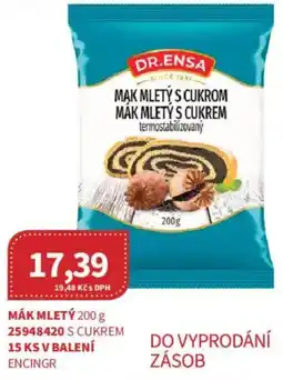 Kubík potraviny Mák mletý nabídka