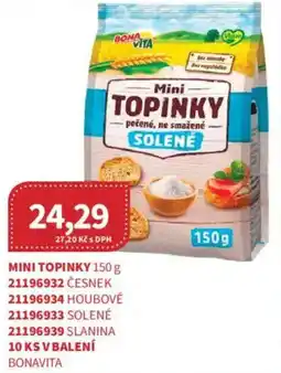Kubík potraviny Mini topinky nabídka