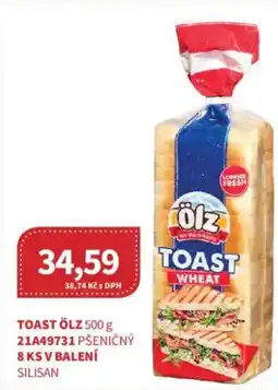 Kubík potraviny Toast ölz nabídka