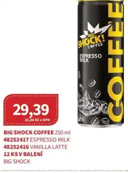 Kubík potraviny Big shock coffee nabídka
