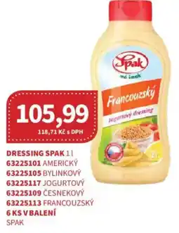 Kubík potraviny Dressing Spak nabídka
