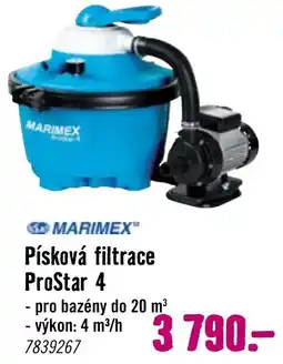 Hornbach MARIMEX Písková filtrace ProStar 4 nabídka