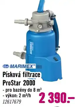 Hornbach MARIMEX Písková filtrace ProStar 2000 nabídka