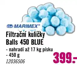 Hornbach MARIMEX Filtrační kuličky Balls 450 BLUE nabídka