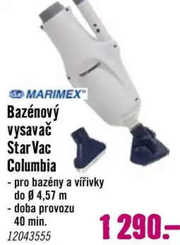 Hornbach MARIMEX Bazénový vysavač Star Vac Columbia nabídka