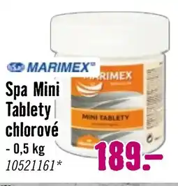 Hornbach MARIMEX Spa Mini Tablety chlorové nabídka