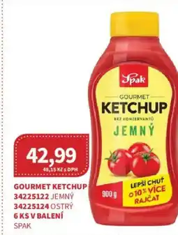 Kubík potraviny Gourmet ketchup nabídka