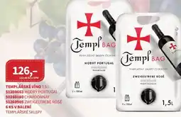 Kubík potraviny Templářské víno nabídka