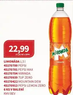 Kubík potraviny Limonáda nabídka