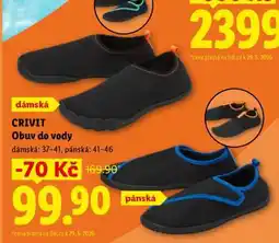 Lidl CRIVIT OBUV DO VODY nabídka