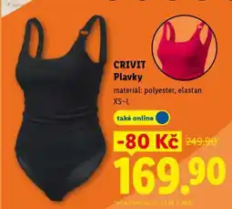Lidl CRIVIT PLAVKY nabídka