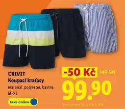 Lidl CRIVIT KOUPACÍ KRAŤASY nabídka