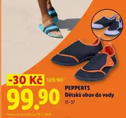 Lidl PEPPERTS Dětská obuv do vody nabídka