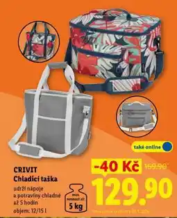 Lidl CRIVIT CHLADICÍ TAŠKA nabídka