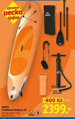 Lidl CRIVIT Paddleboard Beginner 10' nabídka