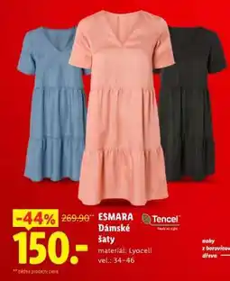 Lidl ESMARA Dámské šaty nabídka