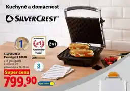 Lidl SILVERCREST Panini gril 2 000 W nabídka