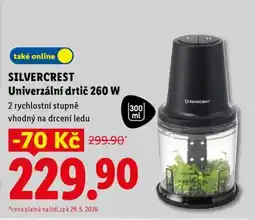 Lidl SILVERCREST UNIVERZÁLNÍ DRTIČ 260 W nabídka