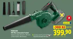 Lidl PARKSIDE 20V Aku univerzální foukač nabídka