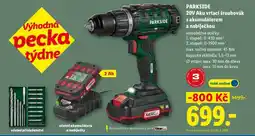Lidl PARKSIDE 20V Aku vrtačí šroubovák s akumulátorem a nabíječkou nabídka