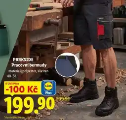 Lidl PARKSIDE PRACOVNÍ BERMUDY nabídka