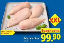 Lidl Kuřecí prsní řízky nabídka