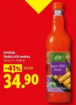 Lidl VITASIA Sladká chili omáčka nabídka