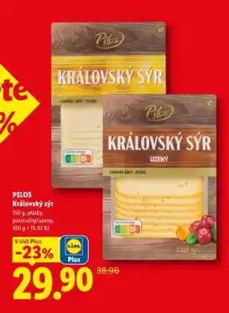 Lidl PILOS KRÁLOVSKÝ SÝR nabídka