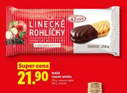 Lidl KLASA Linecké rohlíčky nabídka