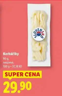Lidl Korbáčiky nabídka