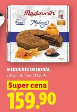 Lidl MEDOVNÍK ORIGINAL nabídka