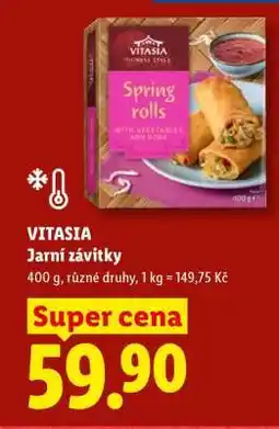 Lidl Vitasia Jarní závitky nabídka