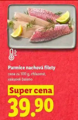 Lidl Parmice nachová filety nabídka