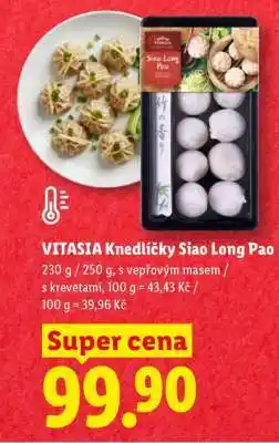 Lidl VITASIA Knedlíčky Siao Long Pao nabídka