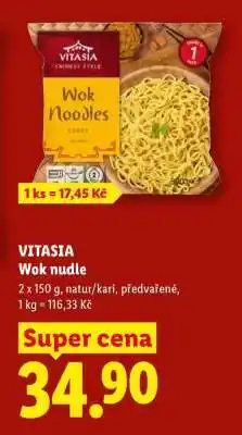 Lidl VITASIA Wok nudle nabídka