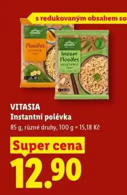 Lidl VITASIA Instantní polévka nabídka