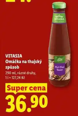 Lidl Vitasia Omáčka na thajský způsob nabídka