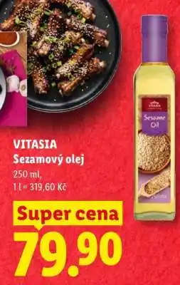 Lidl VITASIA Sezamový olej nabídka