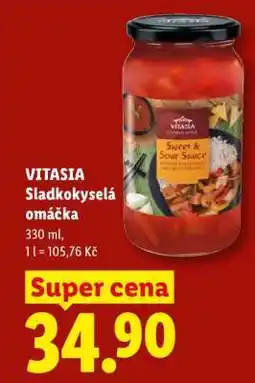 Lidl VITASIA Sladkokyselá omáčka nabídka
