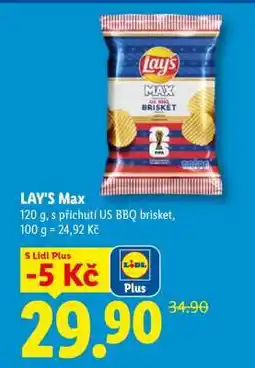 Lidl LAY'S MAX nabídka